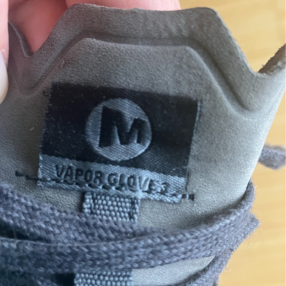 Merrell Vapor Glove 3 minimalist shoe, gray, size 9.5. - Picture 6 of 6
